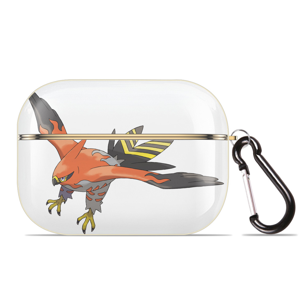 （画像用） ポケットモンスター Pokémon 【AirPods Pro用】ハードシェル保護ケース｜耐衝撃・防指紋・カラビナ付き商品仕様