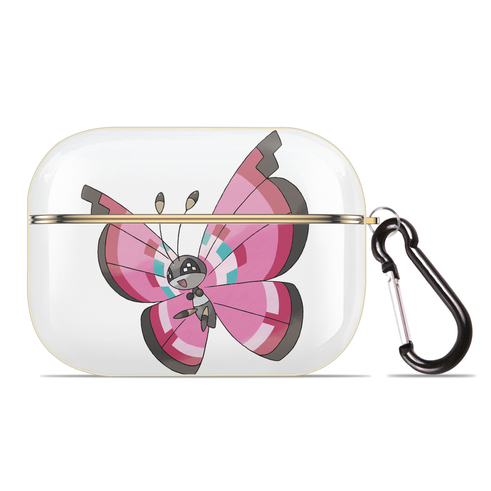 （画像用） ポケットモンスター Pokémon 【AirPods Pro用】ハードシェル保護ケース｜耐衝撃・防指紋・カラビナ付き商品仕様