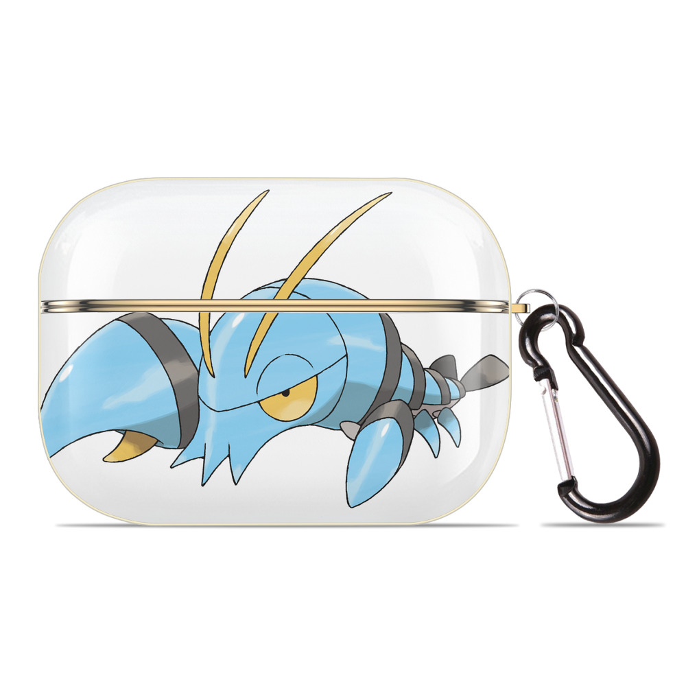 （画像用） ポケットモンスター Pokémon 【AirPods Pro用】ハードシェル保護ケース｜耐衝撃・防指紋・カラビナ付き商品仕様