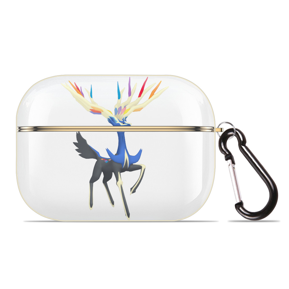 （画像用） ポケットモンスター Pokémon 【AirPods Pro用】ハードシェル保護ケース｜耐衝撃・防指紋・カラビナ付き商品仕様