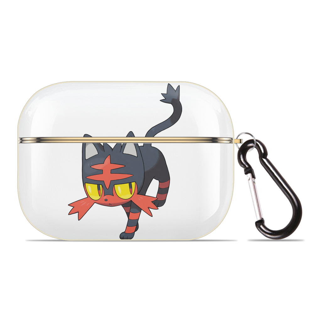 （画像用） ポケットモンスター Pokémon 【AirPods Pro用】ハードシェル保護ケース｜耐衝撃・防指紋・カラビナ付き商品仕様