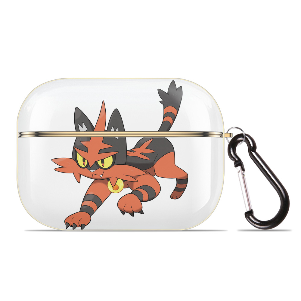 （画像用） ポケットモンスター Pokémon 【AirPods Pro用】ハードシェル保護ケース｜耐衝撃・防指紋・カラビナ付き商品仕様