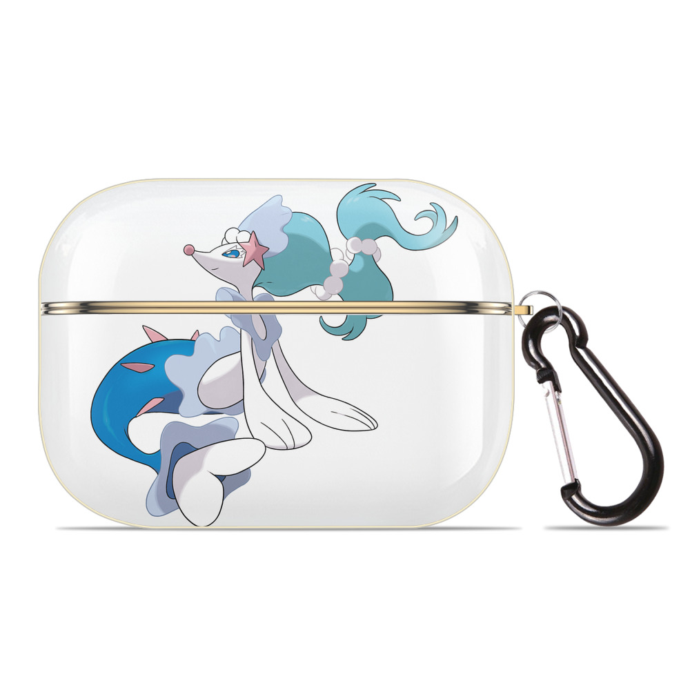 （画像用） ポケットモンスター Pokémon 【AirPods Pro用】ハードシェル保護ケース｜耐衝撃・防指紋・カラビナ付き商品仕様