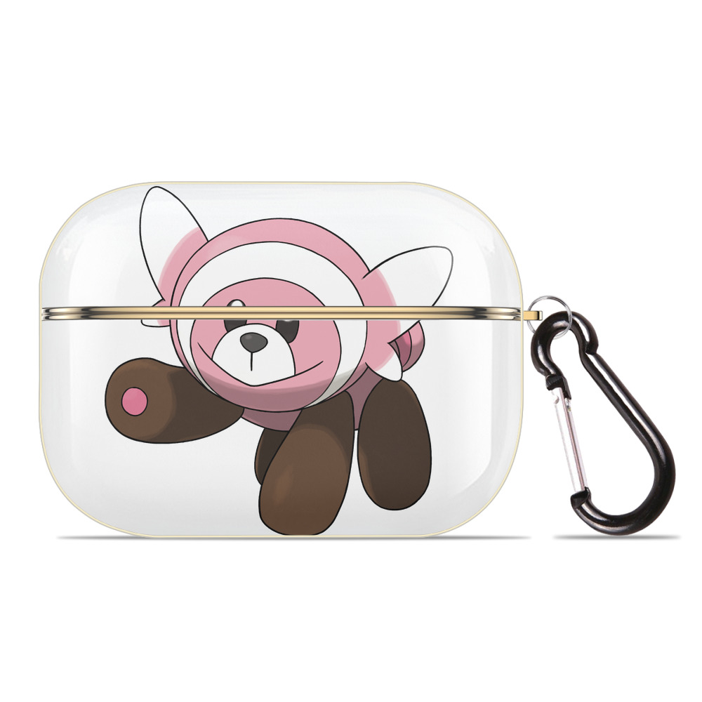 （画像用） ポケットモンスター Pokémon 【AirPods Pro用】ハードシェル保護ケース｜耐衝撃・防指紋・カラビナ付き商品仕様