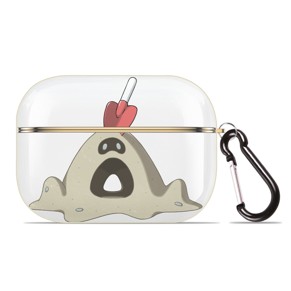 （画像用） ポケットモンスター Pokémon 【AirPods Pro用】ハードシェル保護ケース｜耐衝撃・防指紋・カラビナ付き商品仕様