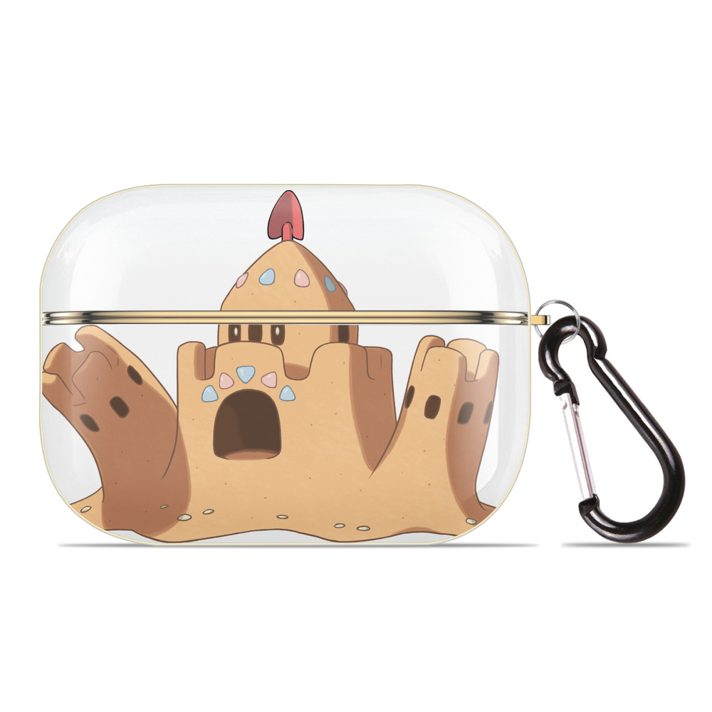 （画像用） ポケットモンスター Pokémon 【AirPods Pro用】ハードシェル保護ケース｜耐衝撃・防指紋・カラビナ付き商品仕様