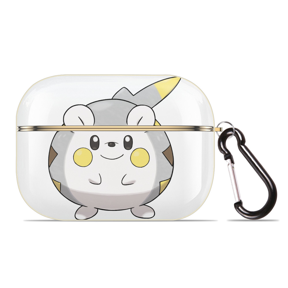 （画像用） ポケットモンスター Pokémon 【AirPods Pro用】ハードシェル保護ケース｜耐衝撃・防指紋・カラビナ付き商品仕様