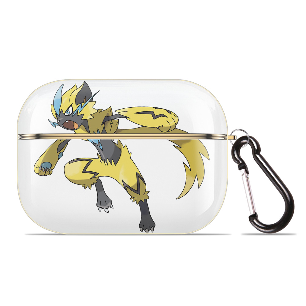 （画像用） ポケットモンスター Pokémon 【AirPods Pro用】ハードシェル保護ケース｜耐衝撃・防指紋・カラビナ付き商品仕様