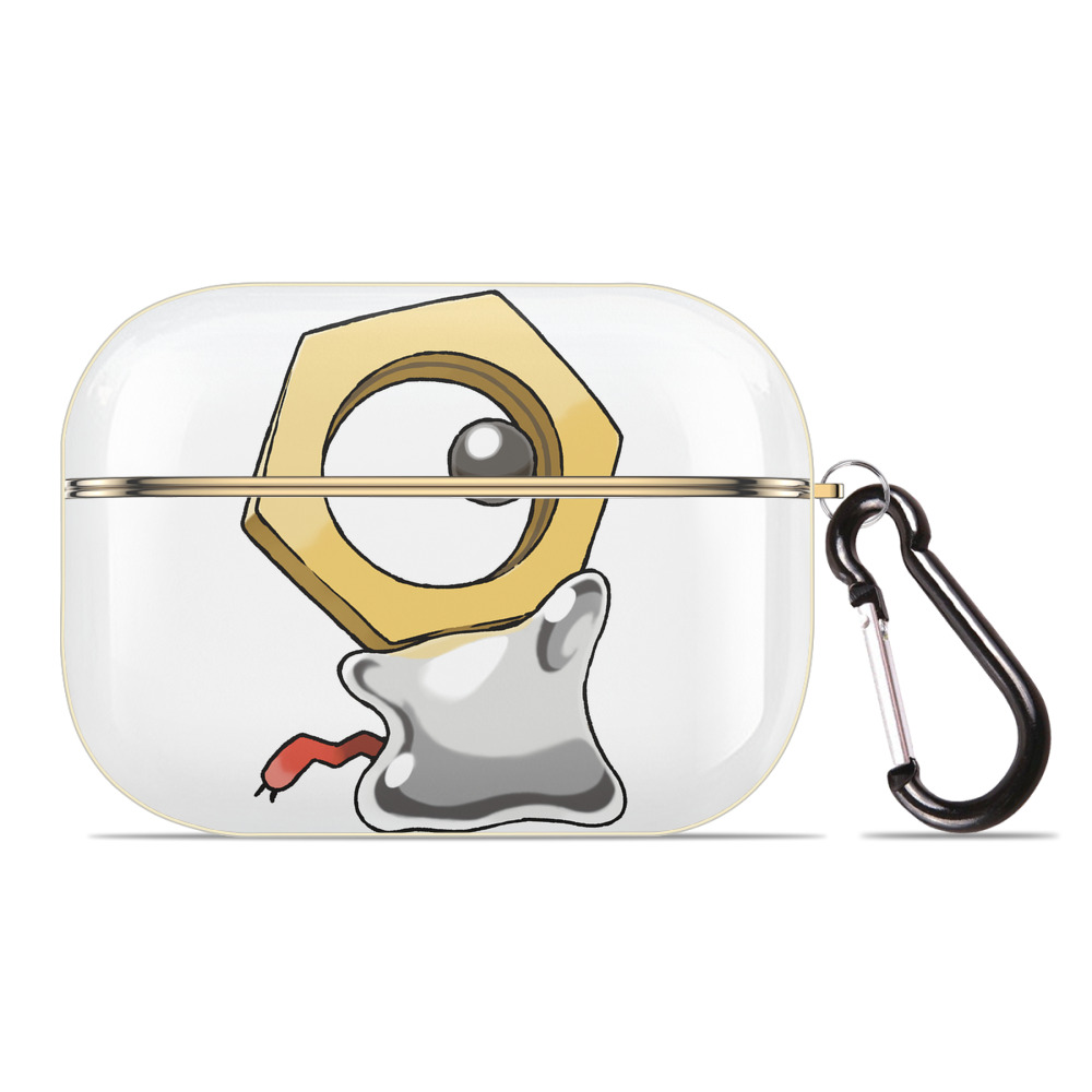 （画像用） ポケットモンスター Pokémon 【AirPods Pro用】ハードシェル保護ケース｜耐衝撃・防指紋・カラビナ付き商品仕様