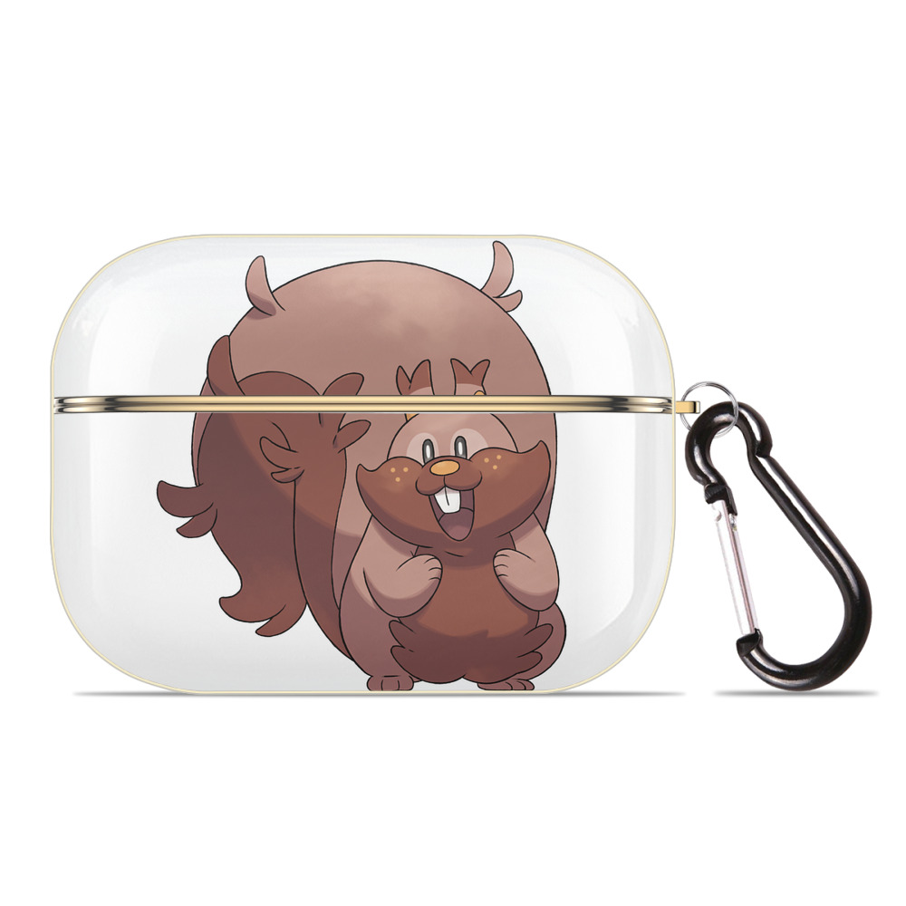 （画像用） ポケットモンスター Pokémon 【AirPods Pro用】ハードシェル保護ケース｜耐衝撃・防指紋・カラビナ付き商品仕様