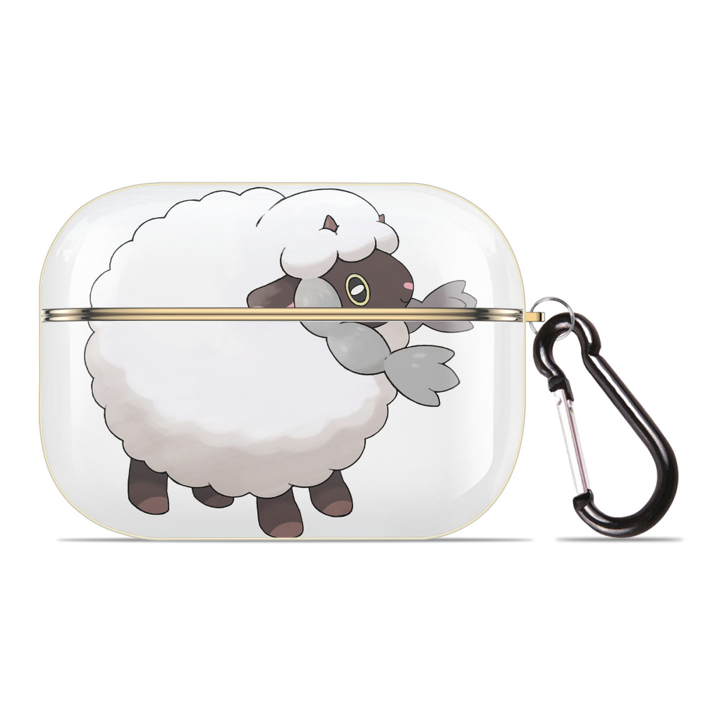 （画像用） ポケットモンスター Pokémon 【AirPods Pro用】ハードシェル保護ケース｜耐衝撃・防指紋・カラビナ付き商品仕様