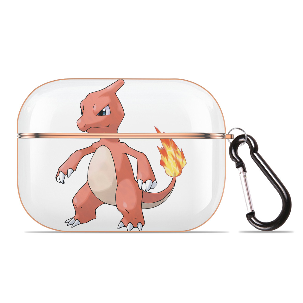 （画像用） ポケットモンスター Pokémon 【AirPods Pro用】ハードシェル保護ケース｜耐衝撃・防指紋・カラビナ付き商品仕様