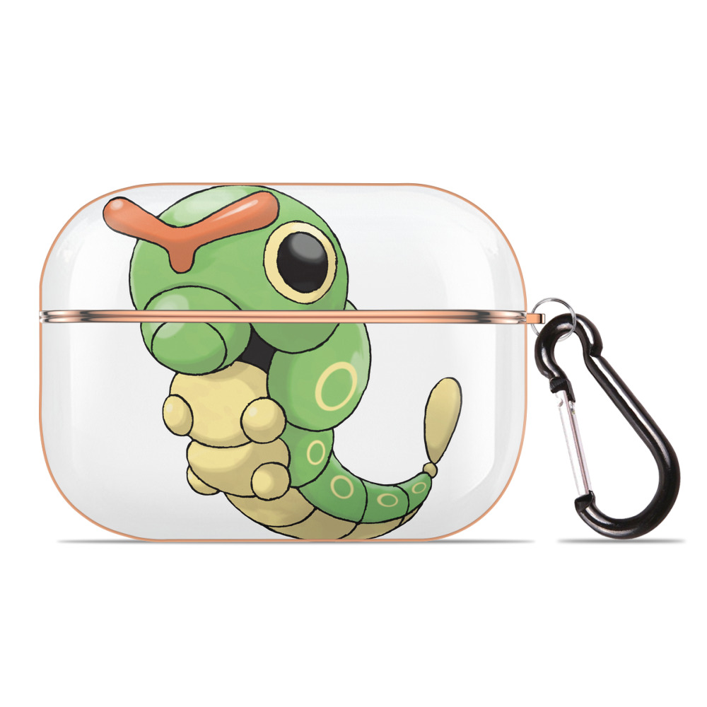 （画像用） ポケットモンスター Pokémon 【AirPods Pro用】ハードシェル保護ケース｜耐衝撃・防指紋・カラビナ付き商品仕様