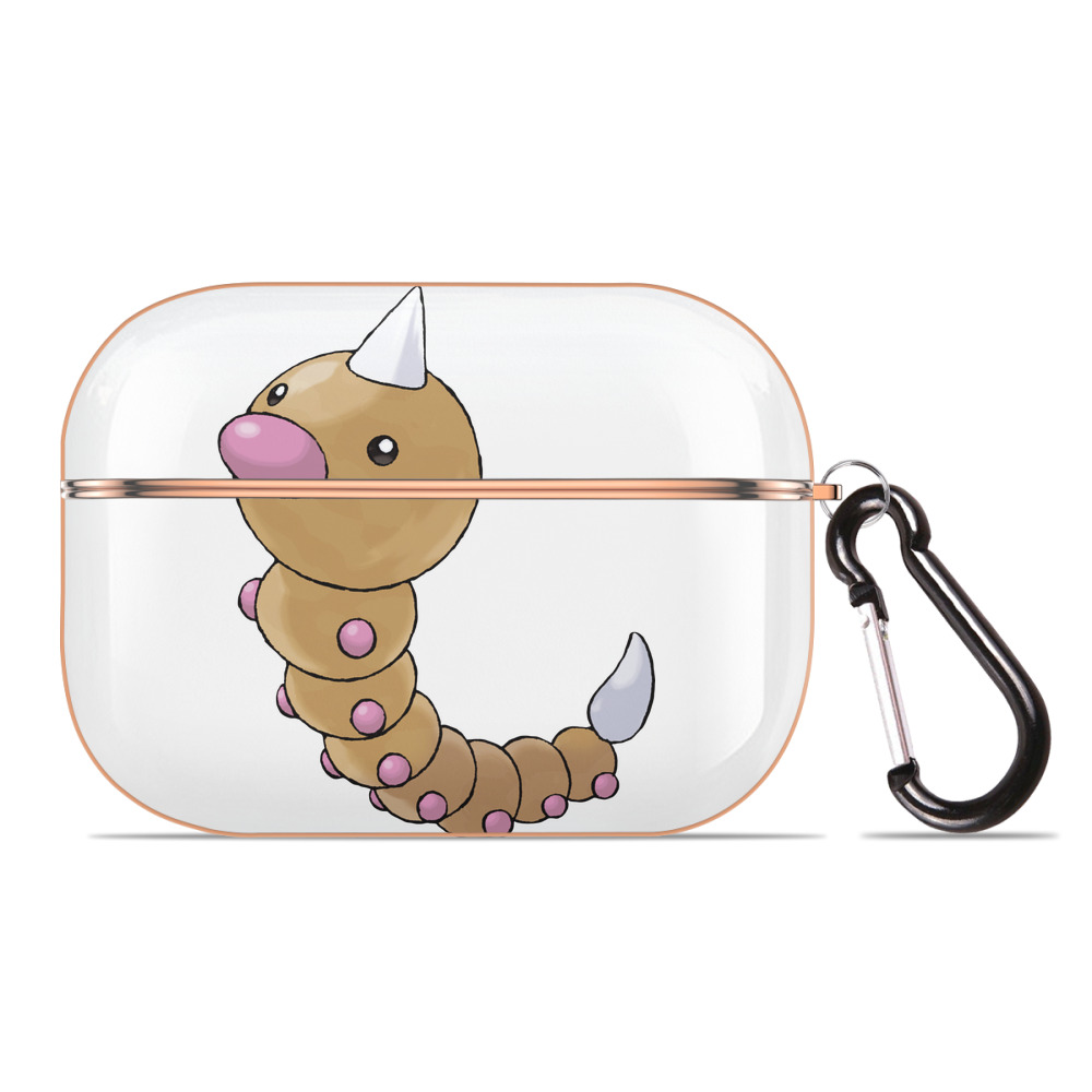 （画像用） ポケットモンスター Pokémon 【AirPods Pro用】ハードシェル保護ケース｜耐衝撃・防指紋・カラビナ付き商品仕様
