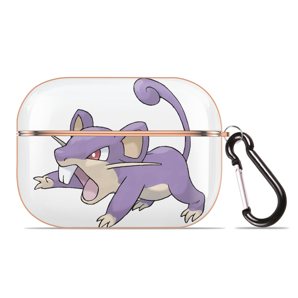 （画像用） ポケットモンスター Pokémon 【AirPods Pro用】ハードシェル保護ケース｜耐衝撃・防指紋・カラビナ付き商品仕様