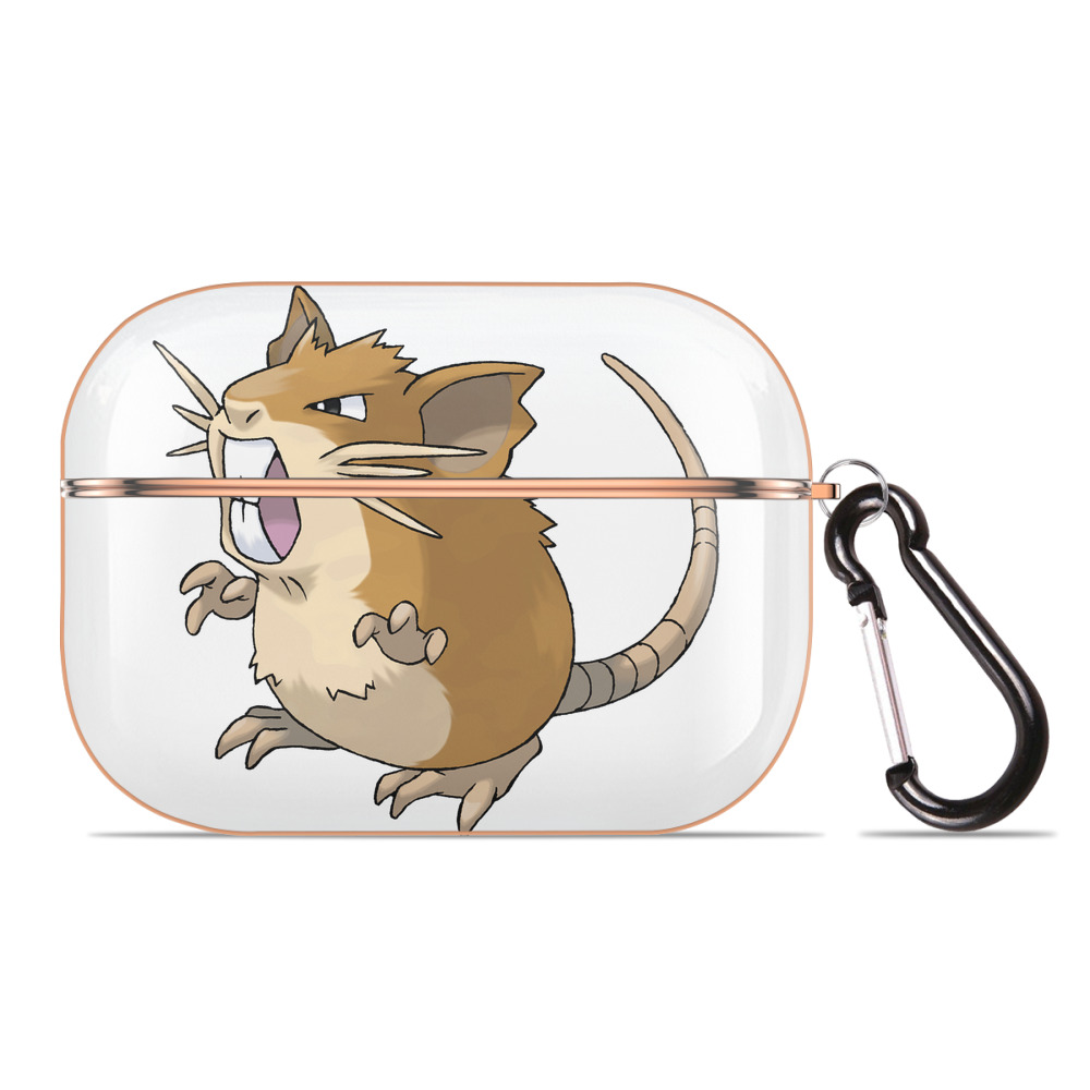 （画像用） ポケットモンスター Pokémon 【AirPods Pro用】ハードシェル保護ケース｜耐衝撃・防指紋・カラビナ付き商品仕様