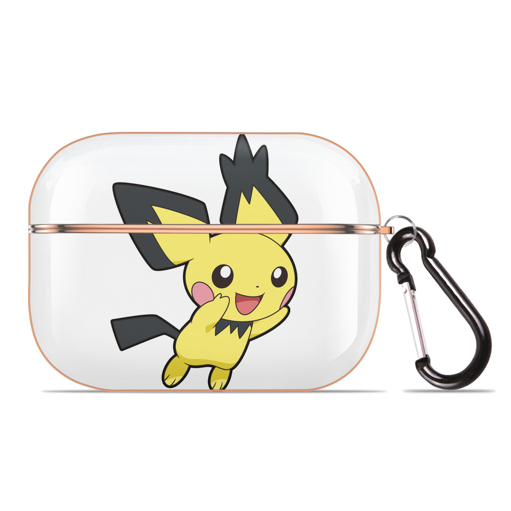 （画像用） ポケットモンスター Pokémon 【AirPods Pro用】ハードシェル保護ケース｜耐衝撃・防指紋・カラビナ付き商品仕様