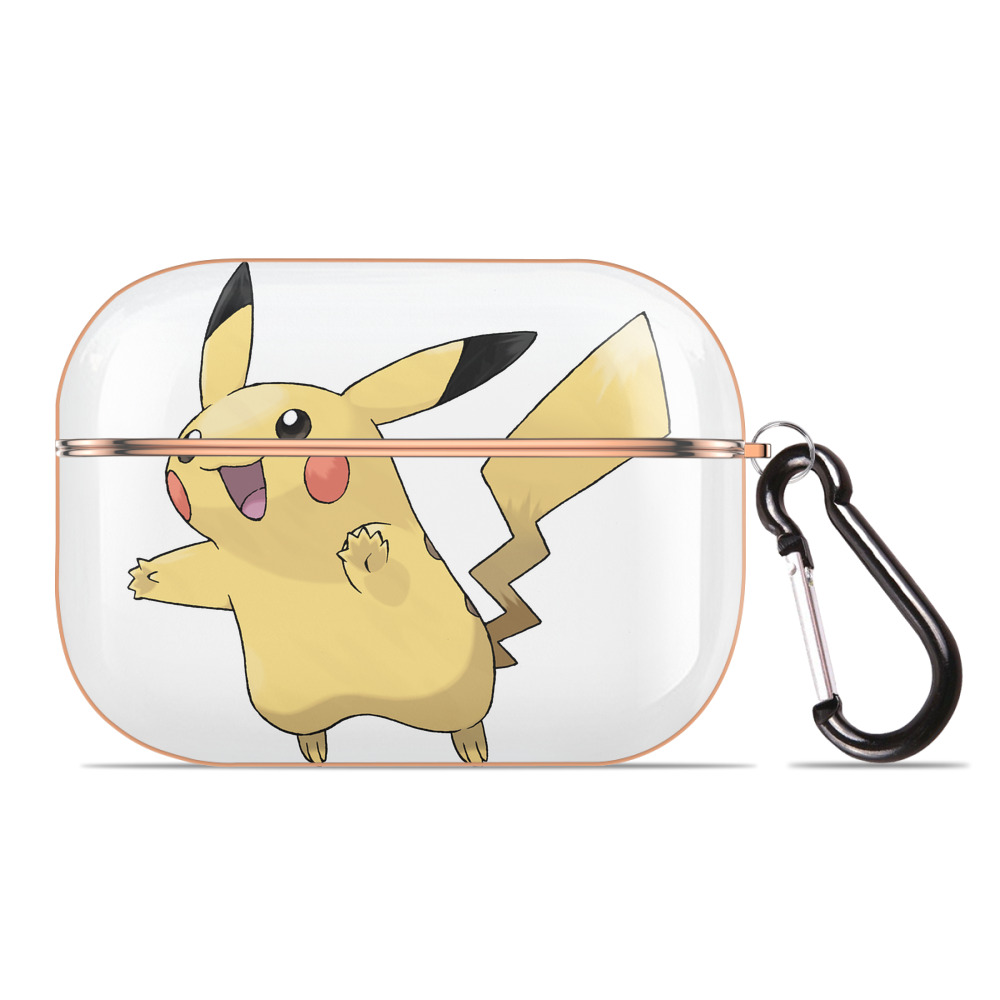 （画像用） ポケットモンスター Pokémon 【AirPods Pro用】ハードシェル保護ケース｜耐衝撃・防指紋・カラビナ付き商品仕様