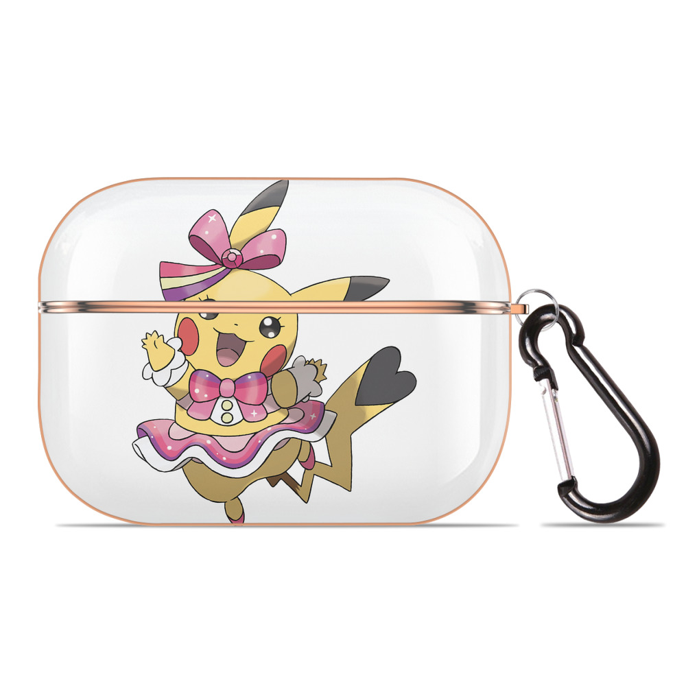 （画像用） ポケットモンスター Pokémon 【AirPods Pro用】ハードシェル保護ケース｜耐衝撃・防指紋・カラビナ付き商品仕様