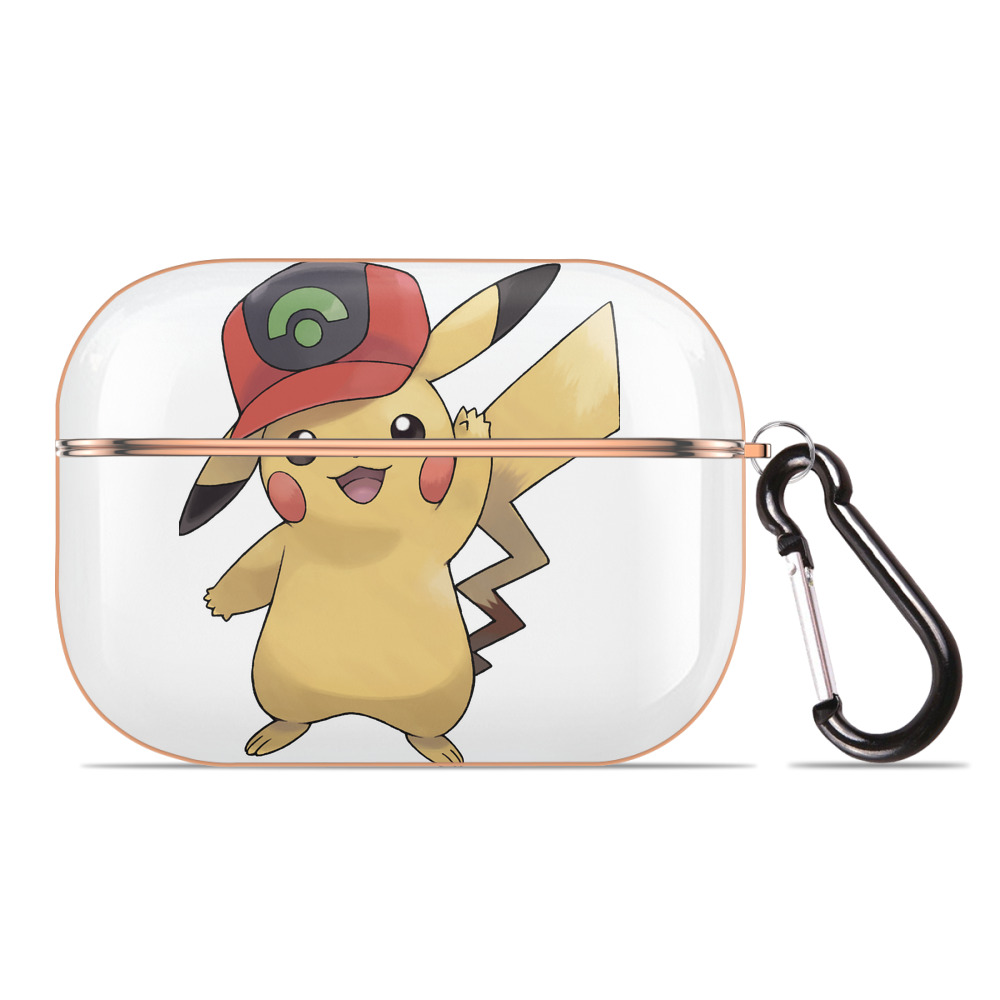 （画像用） ポケットモンスター Pokémon 【AirPods Pro用】ハードシェル保護ケース｜耐衝撃・防指紋・カラビナ付き商品仕様