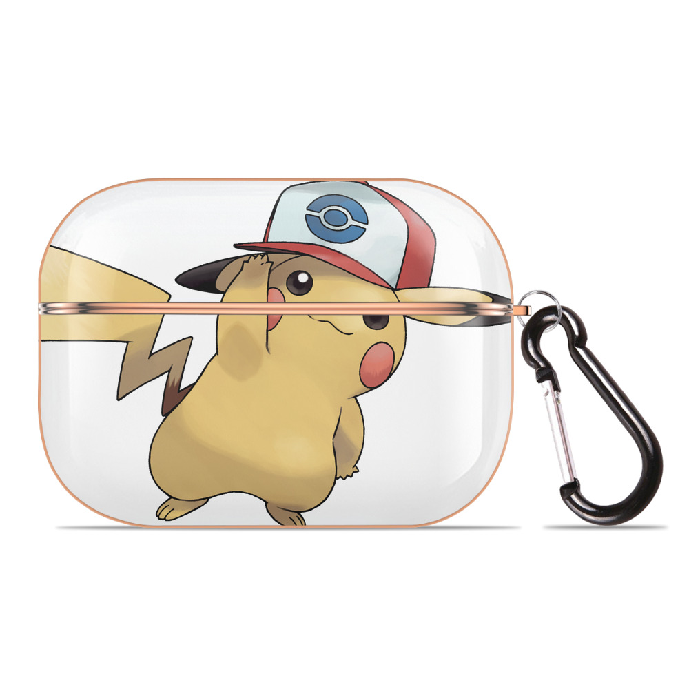 （画像用） ポケットモンスター Pokémon 【AirPods Pro用】ハードシェル保護ケース｜耐衝撃・防指紋・カラビナ付き商品仕様