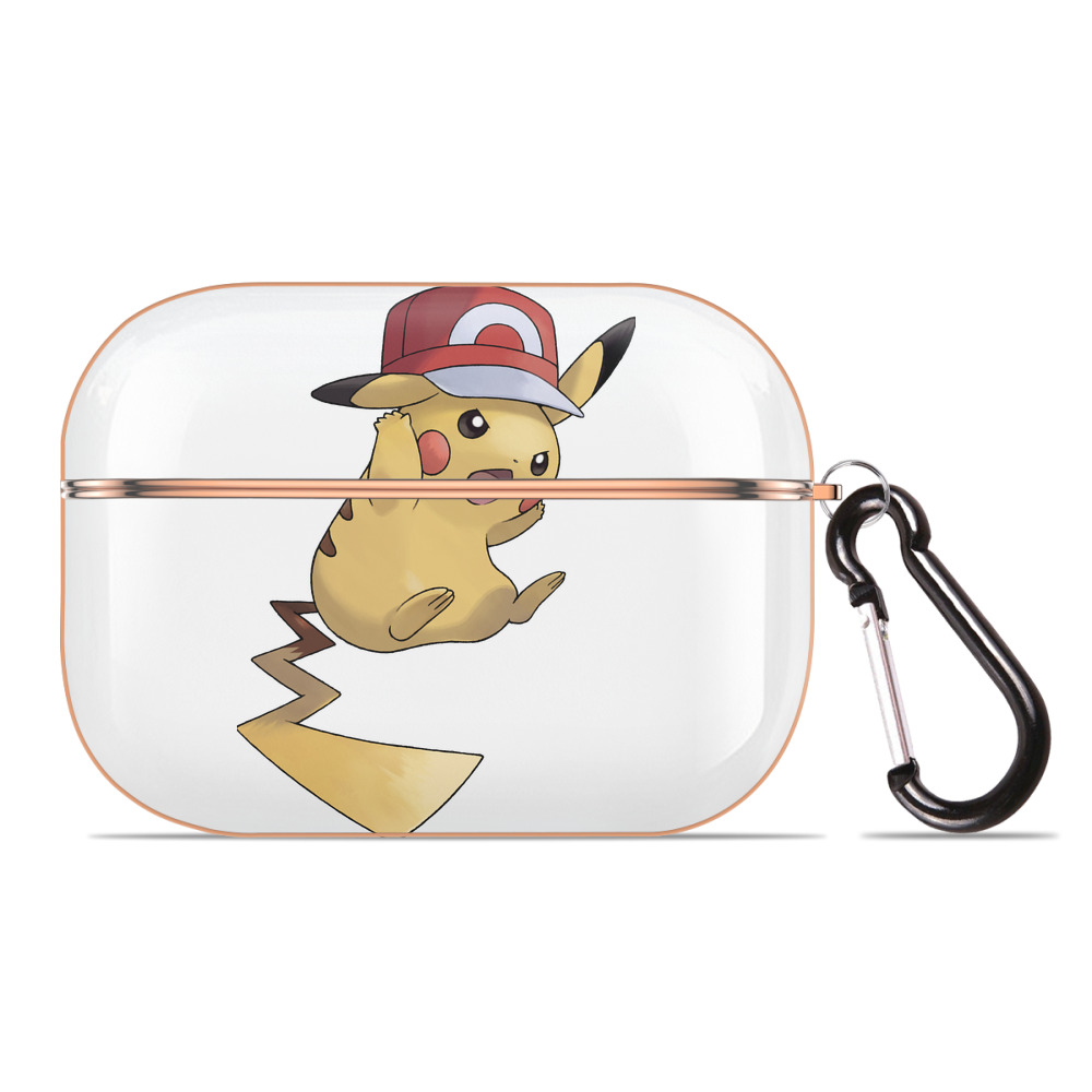 （画像用） ポケットモンスター Pokémon 【AirPods Pro用】ハードシェル保護ケース｜耐衝撃・防指紋・カラビナ付き商品仕様