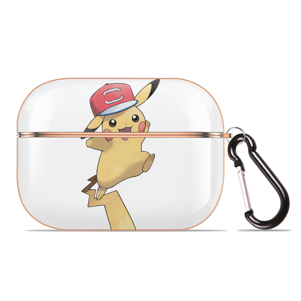 （画像用） ポケットモンスター Pokémon 【AirPods Pro用】ハードシェル保護ケース｜耐衝撃・防指紋・カラビナ付き商品仕様
