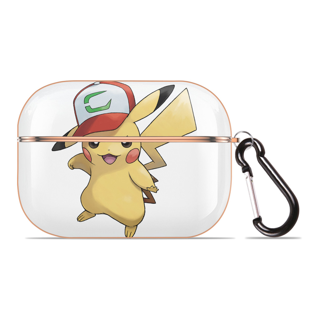 （画像用） ポケットモンスター Pokémon 【AirPods Pro用】ハードシェル保護ケース｜耐衝撃・防指紋・カラビナ付き商品仕様