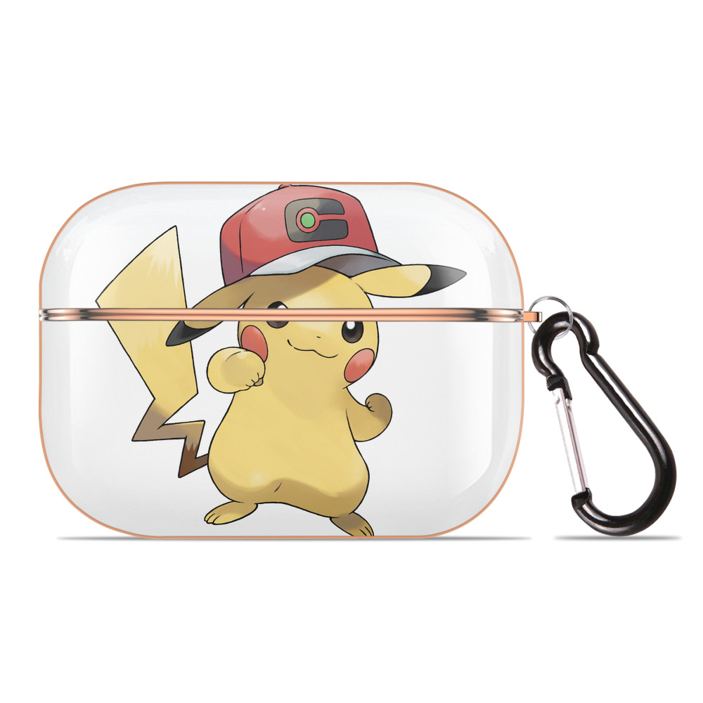 （画像用） ポケットモンスター Pokémon 【AirPods Pro用】ハードシェル保護ケース｜耐衝撃・防指紋・カラビナ付き商品仕様