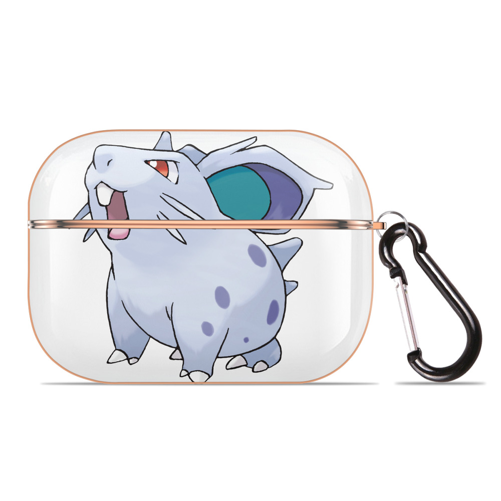 （画像用） ポケットモンスター Pokémon 【AirPods Pro用】ハードシェル保護ケース｜耐衝撃・防指紋・カラビナ付き商品仕様