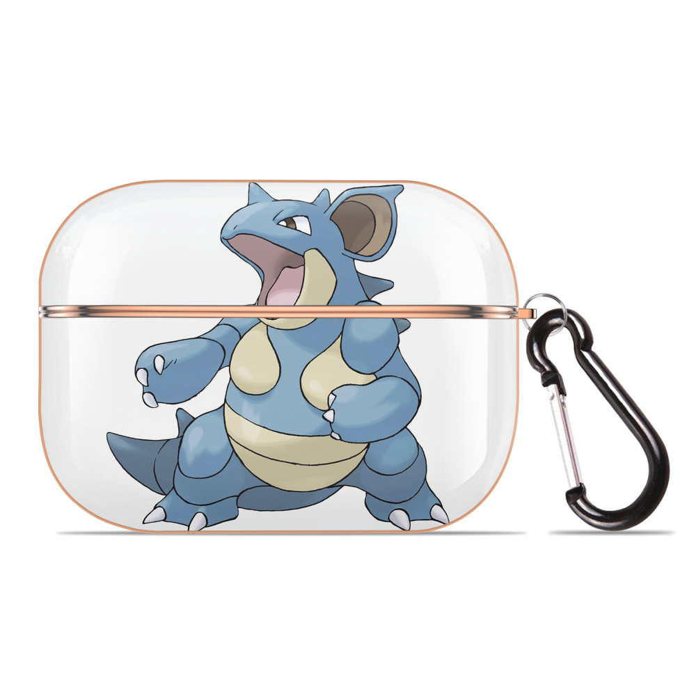 （画像用） ポケットモンスター Pokémon 【AirPods Pro用】ハードシェル保護ケース｜耐衝撃・防指紋・カラビナ付き商品仕様