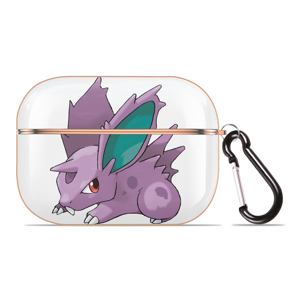 （画像用） ポケットモンスター Pokémon 【AirPods Pro用】ハードシェル保護ケース｜耐衝撃・防指紋・カラビナ付き商品仕様