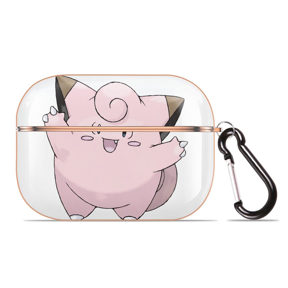 （画像用） ポケットモンスター Pokémon 【AirPods Pro用】ハードシェル保護ケース｜耐衝撃・防指紋・カラビナ付き商品仕様