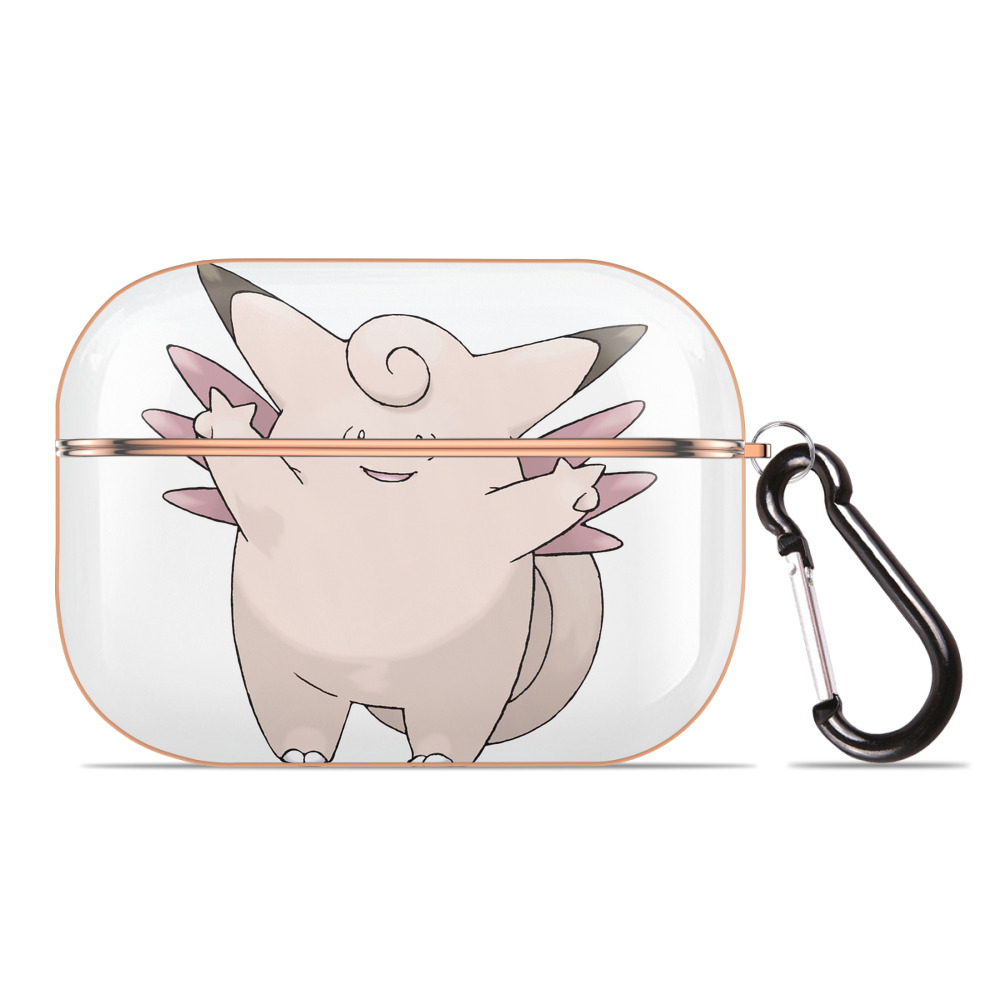 （画像用） ポケットモンスター Pokémon 【AirPods Pro用】ハードシェル保護ケース｜耐衝撃・防指紋・カラビナ付き商品仕様