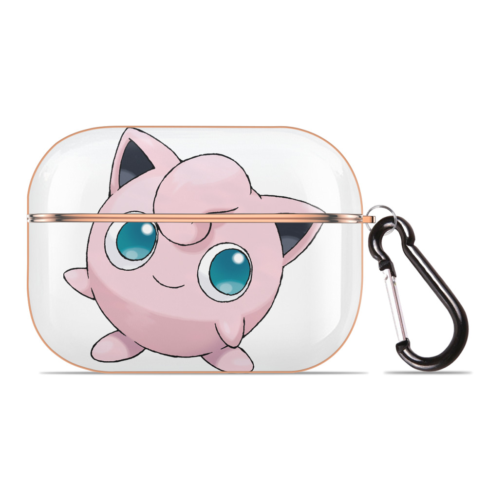 （画像用） ポケットモンスター Pokémon 【AirPods Pro用】ハードシェル保護ケース｜耐衝撃・防指紋・カラビナ付き商品仕様