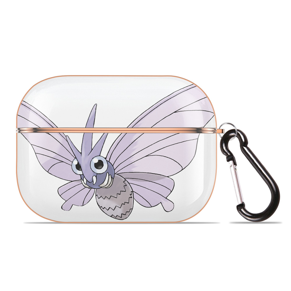 （画像用） ポケットモンスター Pokémon 【AirPods Pro用】ハードシェル保護ケース｜耐衝撃・防指紋・カラビナ付き商品仕様