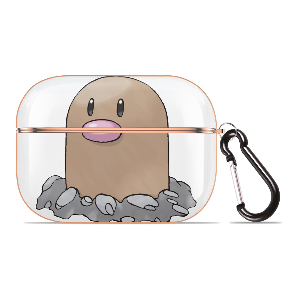 （画像用） ポケットモンスター Pokémon 【AirPods Pro用】ハードシェル保護ケース｜耐衝撃・防指紋・カラビナ付き商品仕様