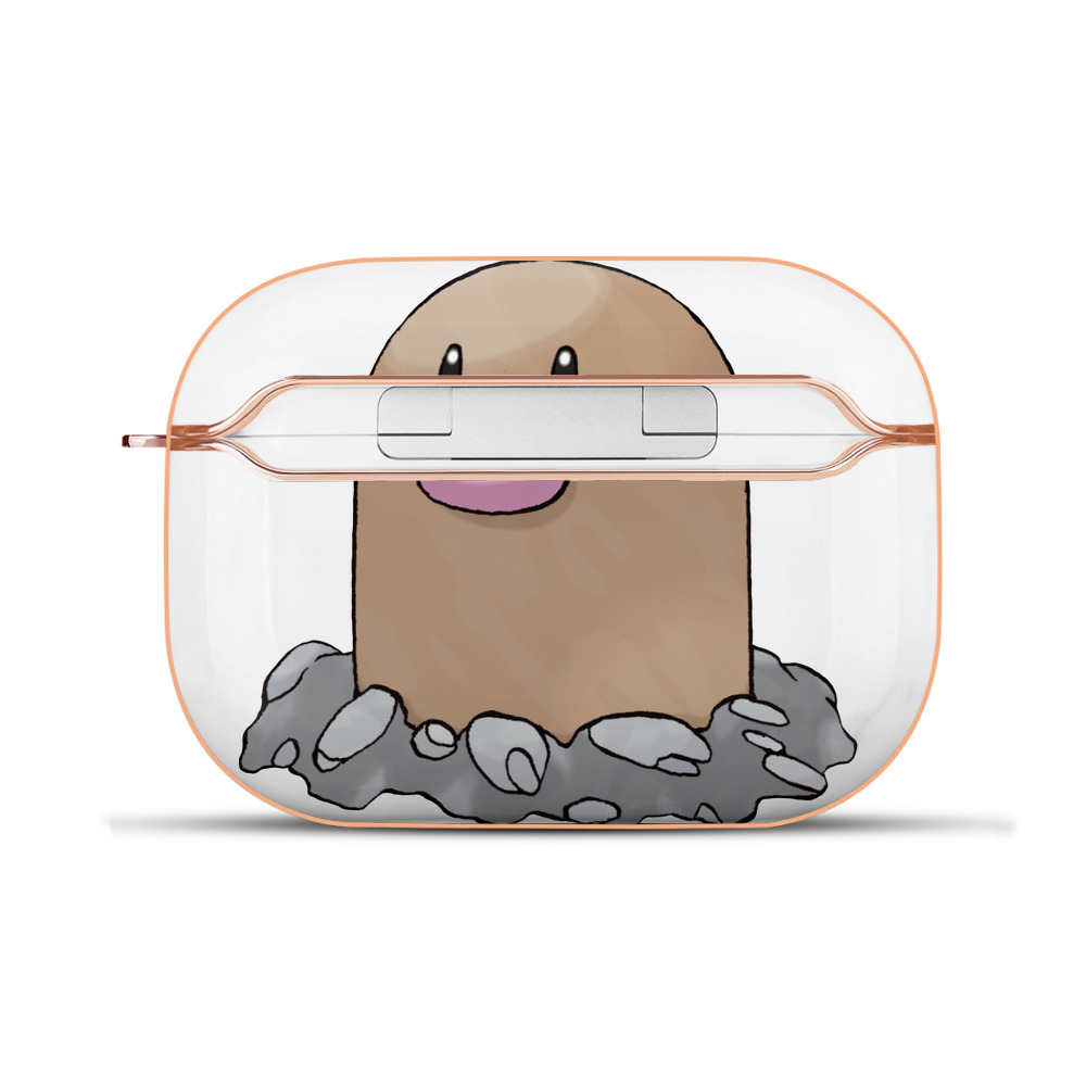 （画像用） ポケットモンスター Pokémon 【AirPods Pro用】ハードシェル保護ケース｜耐衝撃・防指紋・カラビナ付き商品仕様