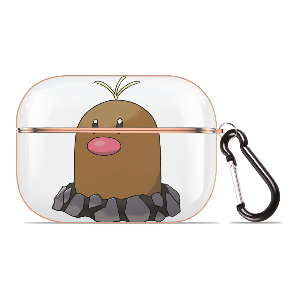 （画像用） ポケットモンスター Pokémon 【AirPods Pro用】ハードシェル保護ケース｜耐衝撃・防指紋・カラビナ付き商品仕様