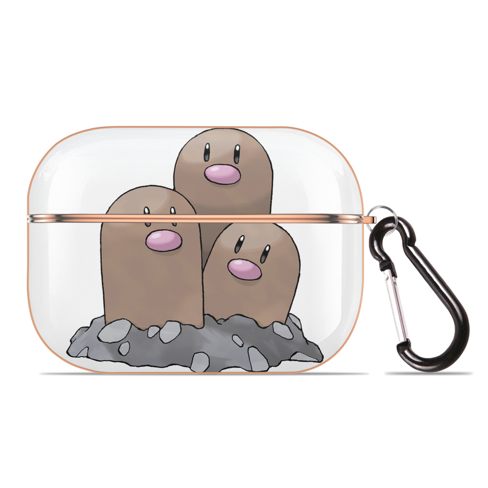 （画像用） ポケットモンスター Pokémon 【AirPods Pro用】ハードシェル保護ケース｜耐衝撃・防指紋・カラビナ付き商品仕様