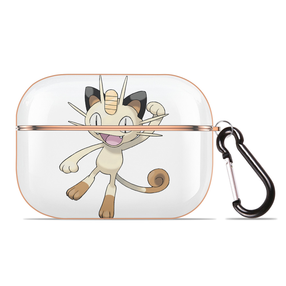 （画像用） ポケットモンスター Pokémon 【AirPods Pro用】ハードシェル保護ケース｜耐衝撃・防指紋・カラビナ付き商品仕様