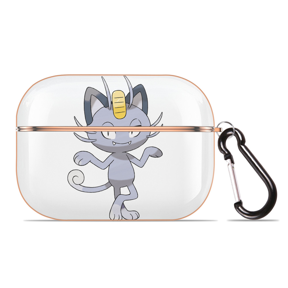 （画像用） ポケットモンスター Pokémon 【AirPods Pro用】ハードシェル保護ケース｜耐衝撃・防指紋・カラビナ付き商品仕様