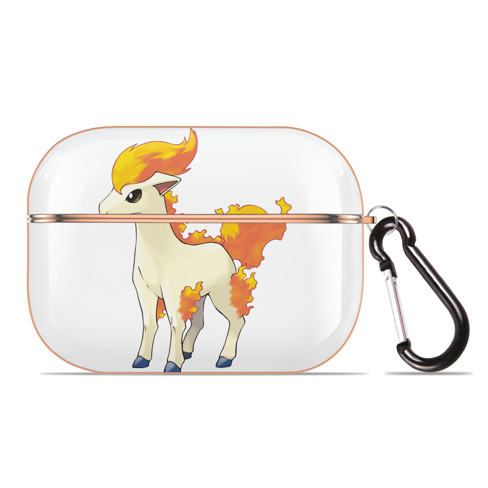 （画像用） ポケットモンスター Pokémon 【AirPods Pro用】ハードシェル保護ケース｜耐衝撃・防指紋・カラビナ付き商品仕様
