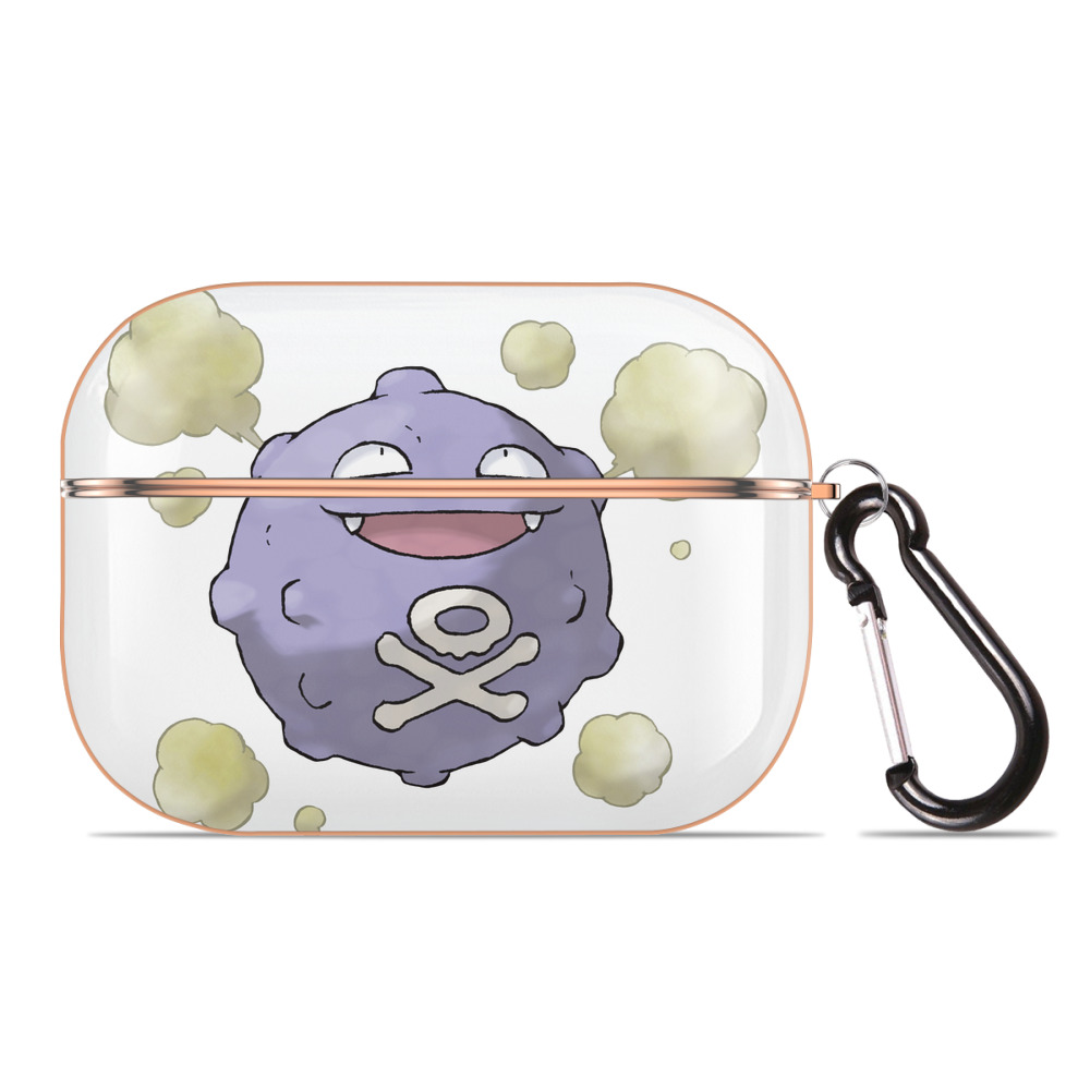 （画像用） ポケットモンスター Pokémon 【AirPods Pro用】ハードシェル保護ケース｜耐衝撃・防指紋・カラビナ付き商品仕様