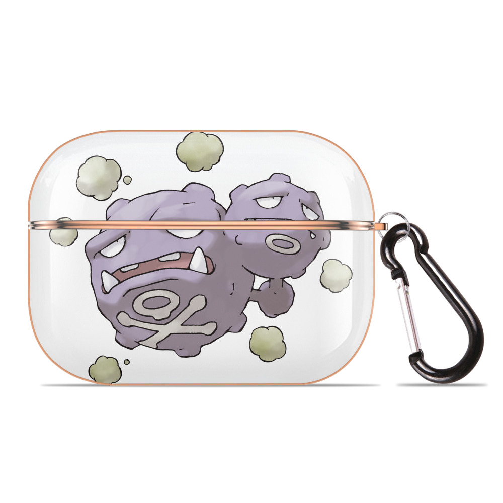 （画像用） ポケットモンスター Pokémon 【AirPods Pro用】ハードシェル保護ケース｜耐衝撃・防指紋・カラビナ付き商品仕様