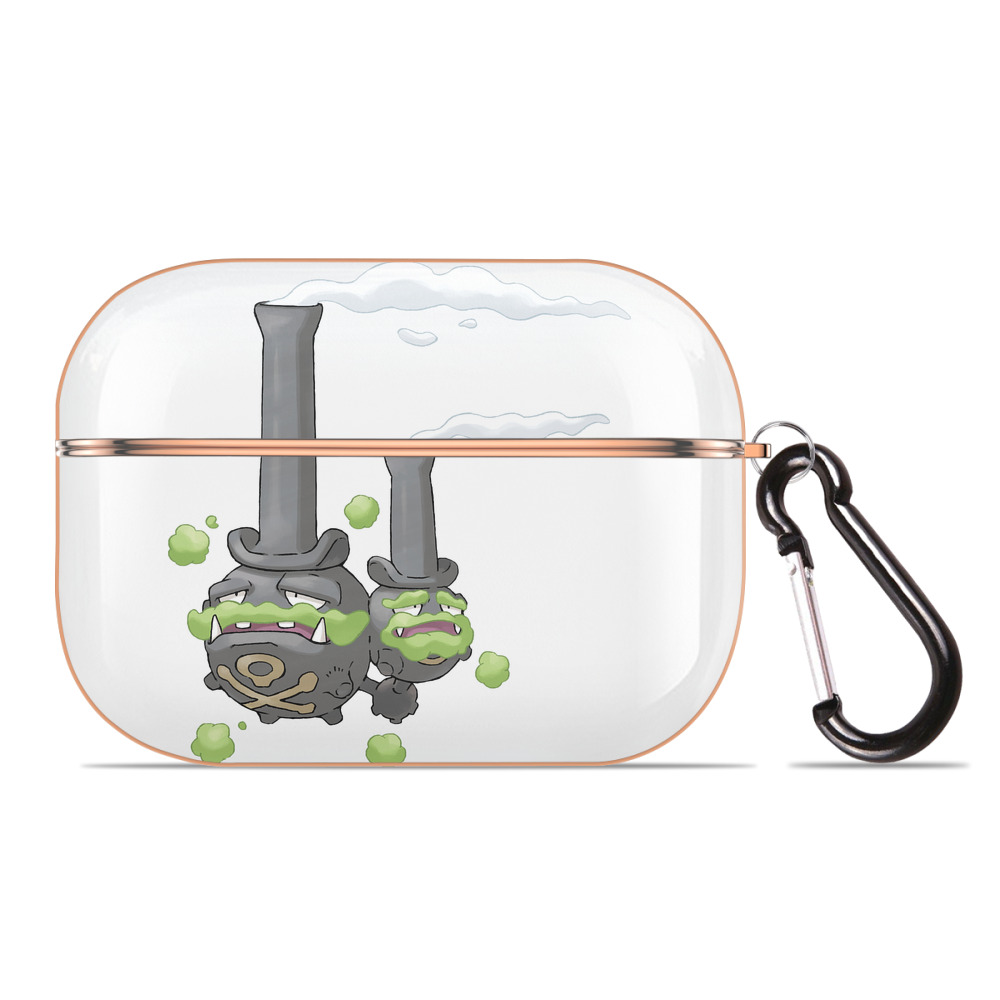 （画像用） ポケットモンスター Pokémon 【AirPods Pro用】ハードシェル保護ケース｜耐衝撃・防指紋・カラビナ付き商品仕様