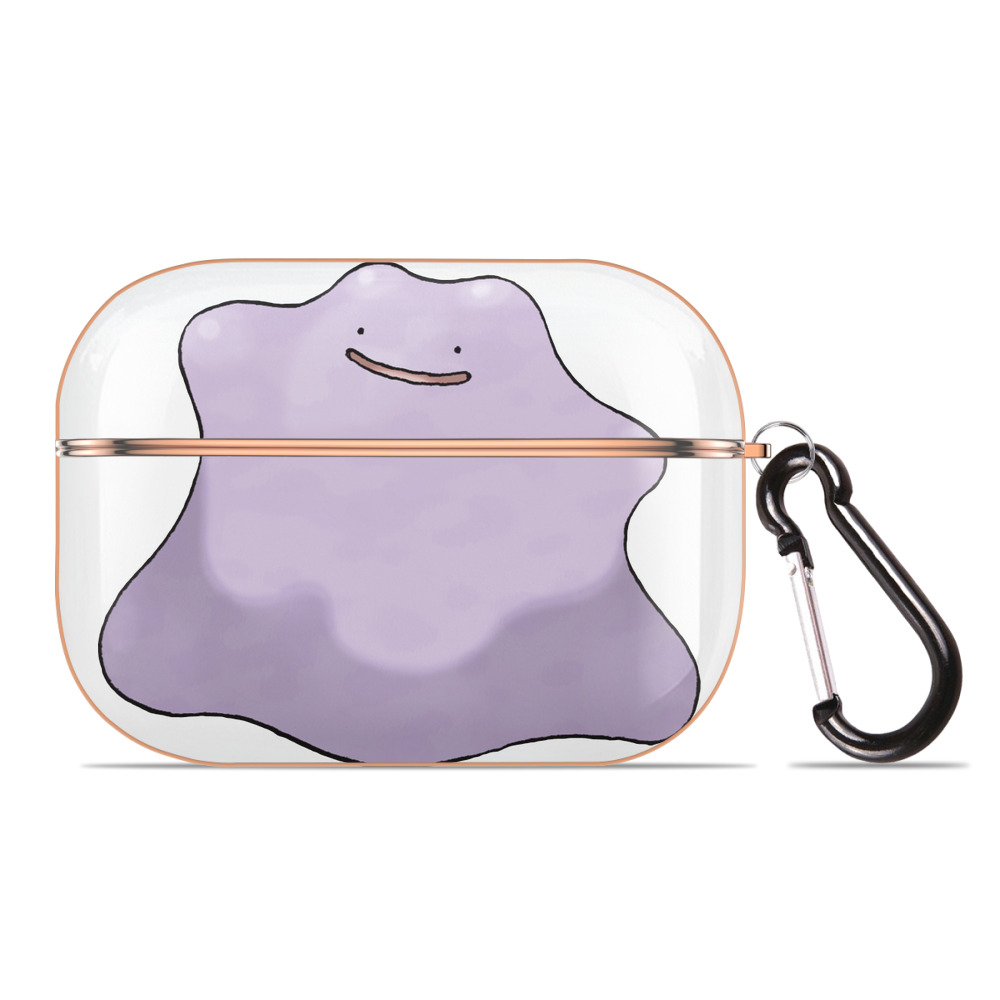 （画像用） ポケットモンスター Pokémon 【AirPods Pro用】ハードシェル保護ケース｜耐衝撃・防指紋・カラビナ付き商品仕様