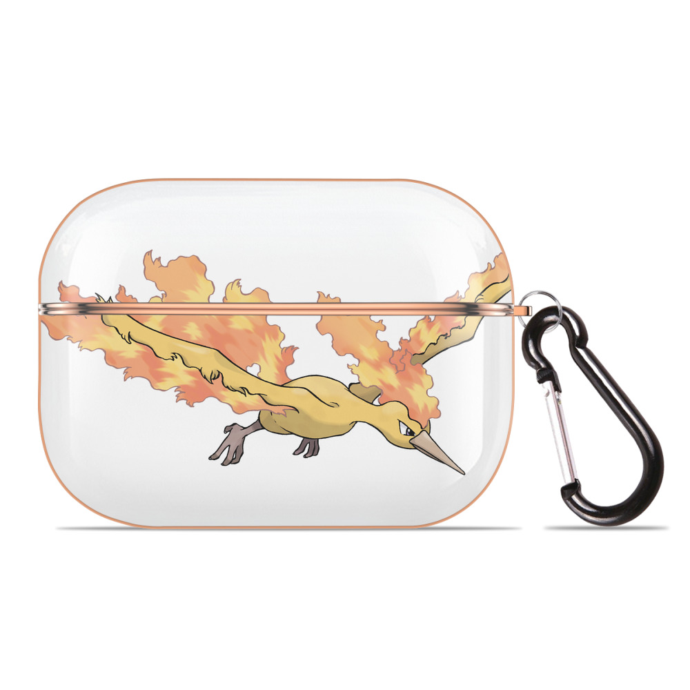 （画像用） ポケットモンスター Pokémon 【AirPods Pro用】ハードシェル保護ケース｜耐衝撃・防指紋・カラビナ付き商品仕様