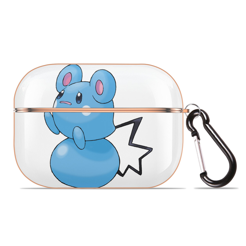 （画像用） ポケットモンスター Pokémon 【AirPods Pro用】ハードシェル保護ケース｜耐衝撃・防指紋・カラビナ付き商品仕様