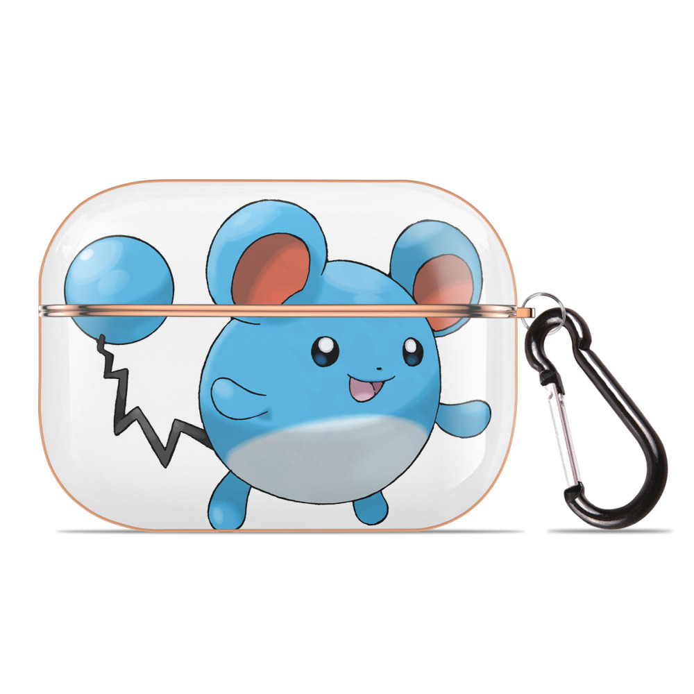 （画像用） ポケットモンスター Pokémon 【AirPods Pro用】ハードシェル保護ケース｜耐衝撃・防指紋・カラビナ付き商品仕様